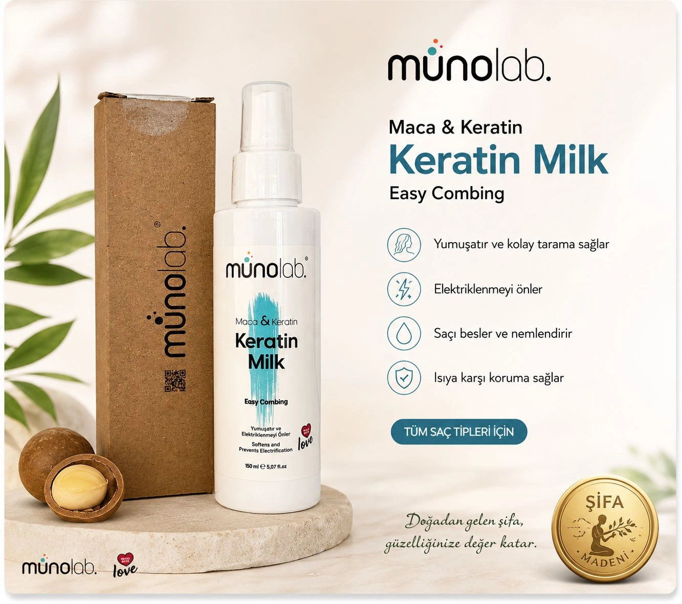Keratin Saç Sütü