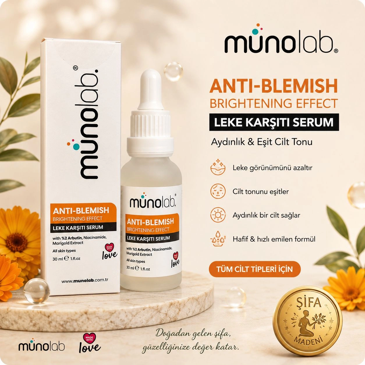 Leke Karşıtı Serum